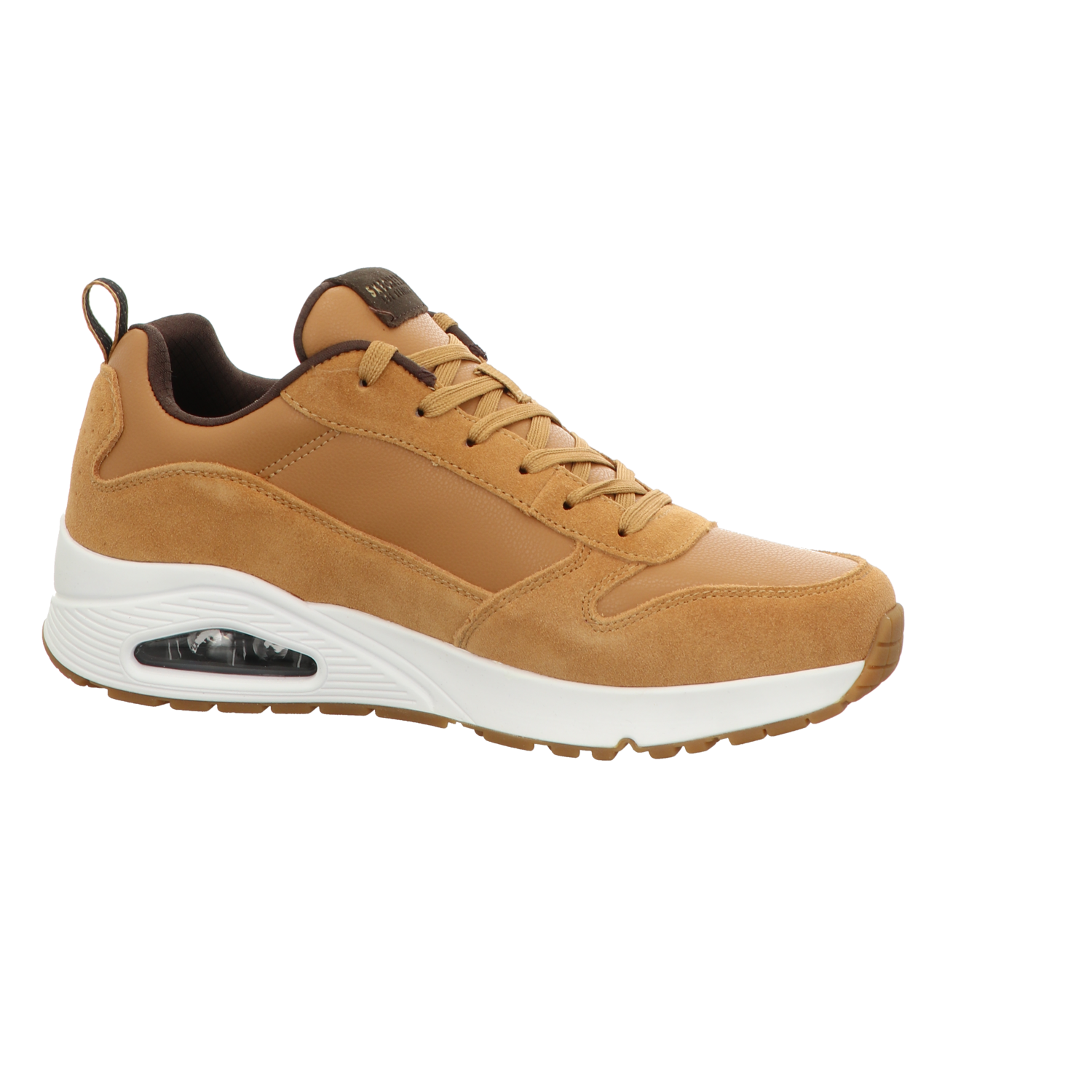 Skechers Herren Schnürschuh Uno Stacre in beige