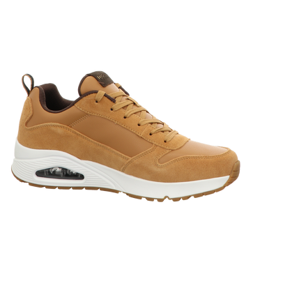 Skechers Herren Schnürschuh Uno Stacre in beige