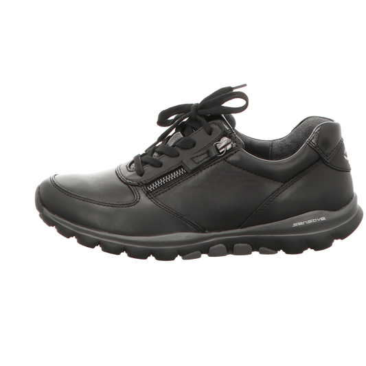 Gabor Damen Schnürschuh bequem  in schwarz