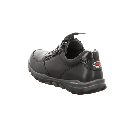 Gabor Damen Schnürschuh bequem  in schwarz