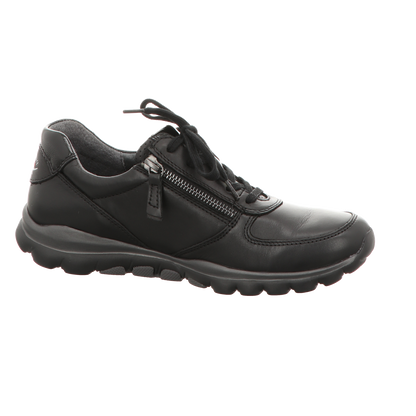 Gabor Damen Schnürschuh bequem  in schwarz