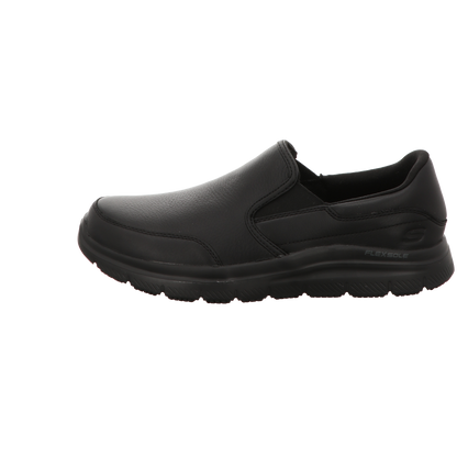 Skechers Herren Slipper Flex Advantage Sr Bronwood in schwarz