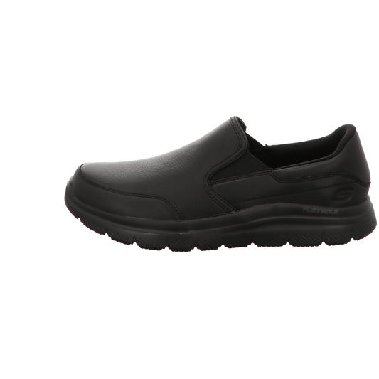 Skechers Herren Slipper Flex Advantage Sr Bronwood in schwarz