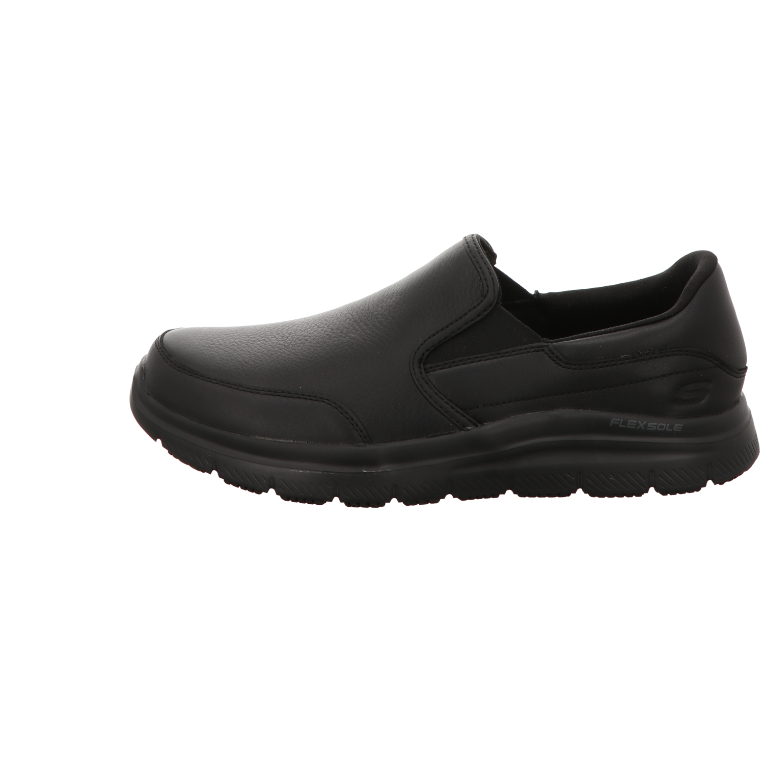 Skechers Herren Slipper Flex Advantage Sr Bronwood in schwarz