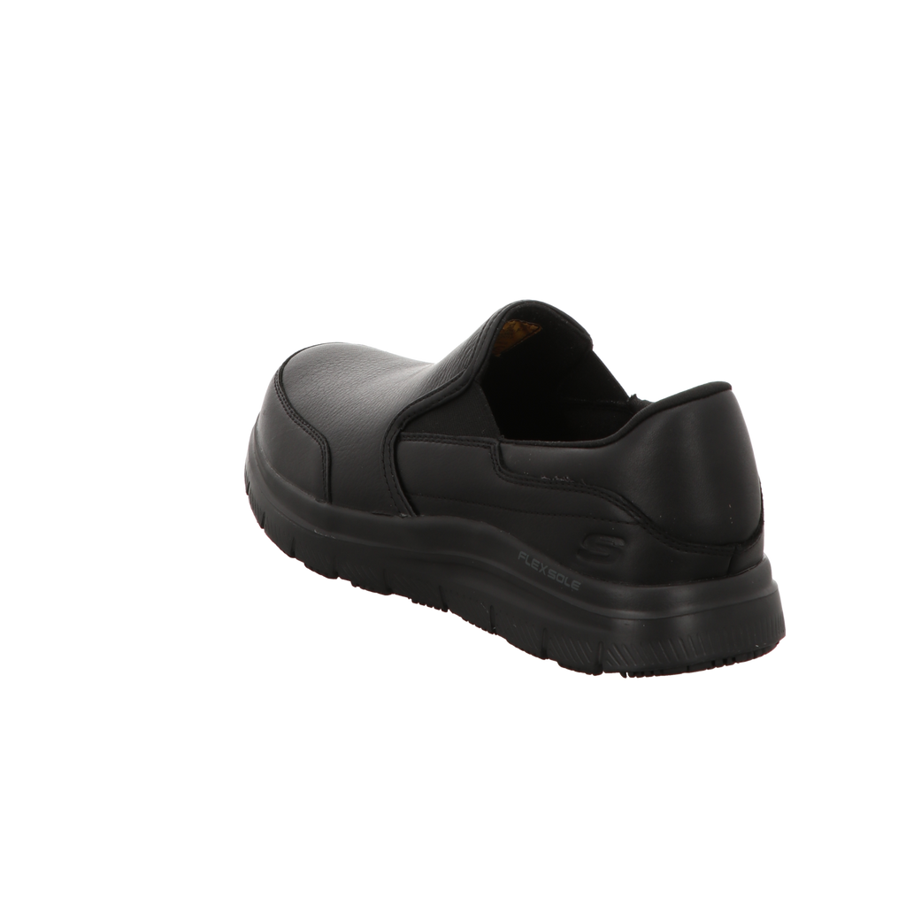 Skechers Herren Slipper Flex Advantage Sr Bronwood in schwarz