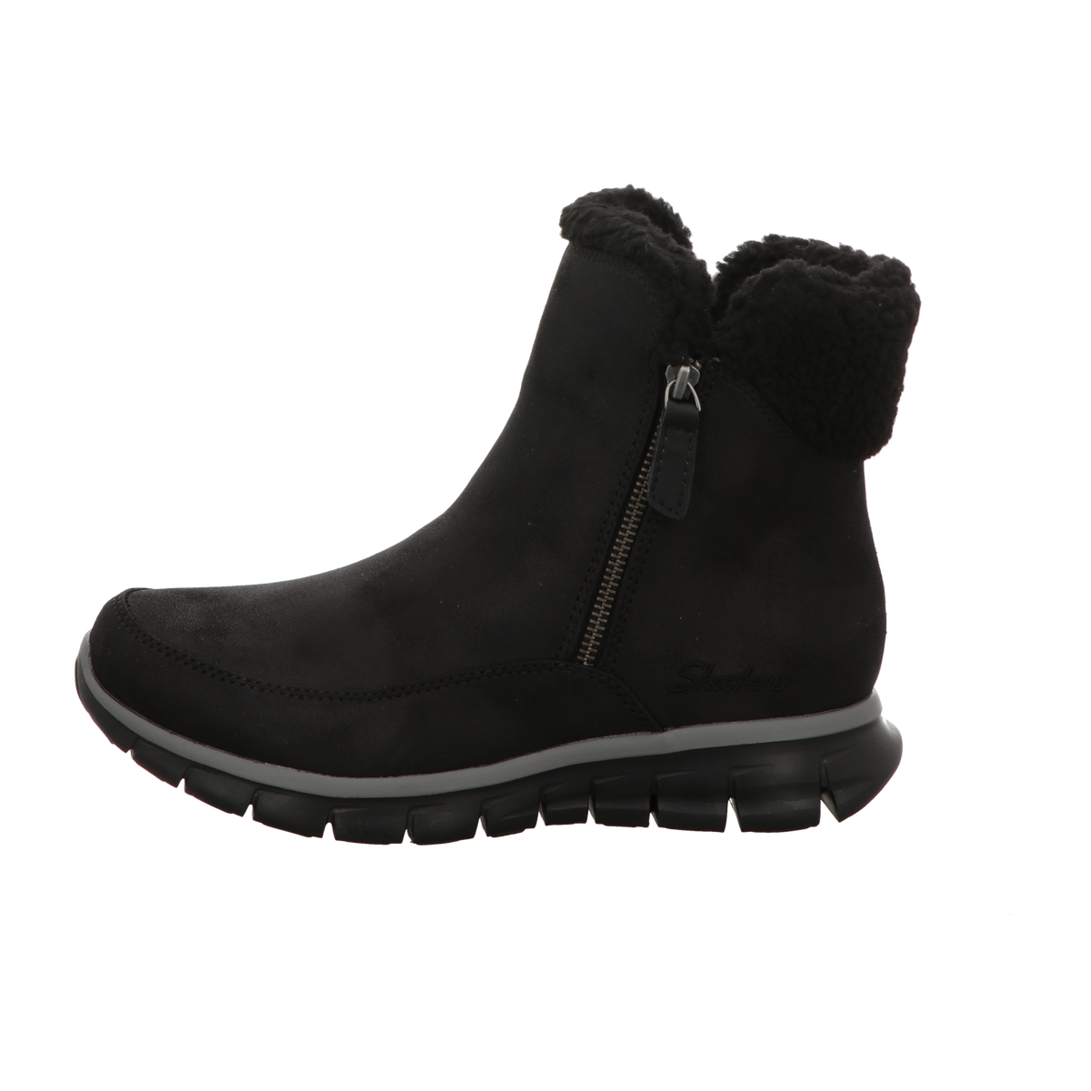 Skechers Damen Schnürstiefel Synergy Collab in schwarz