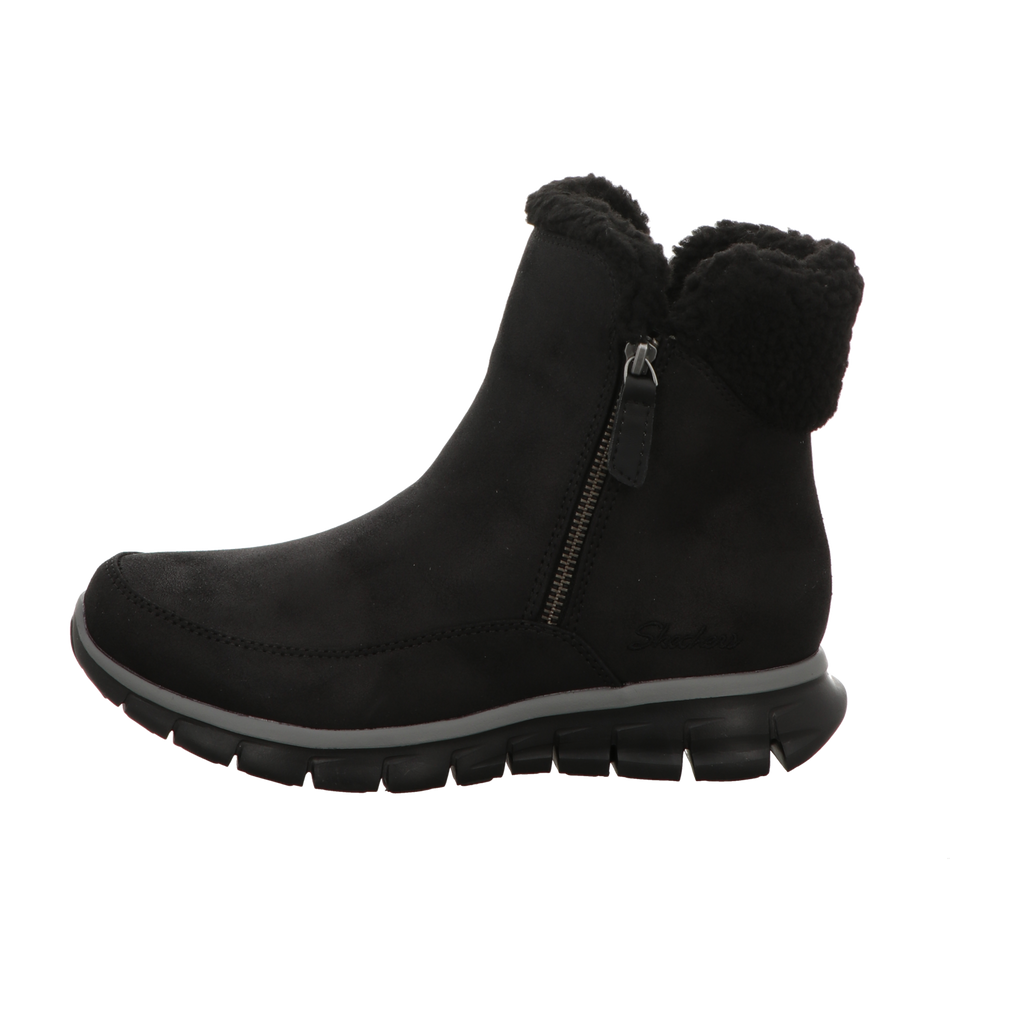 Skechers Damen Schnürstiefel Synergy Collab in schwarz