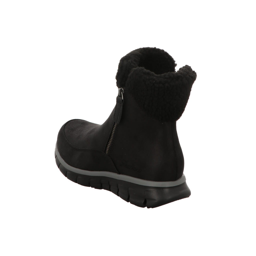 Skechers Damen Schnürstiefel Synergy Collab in schwarz