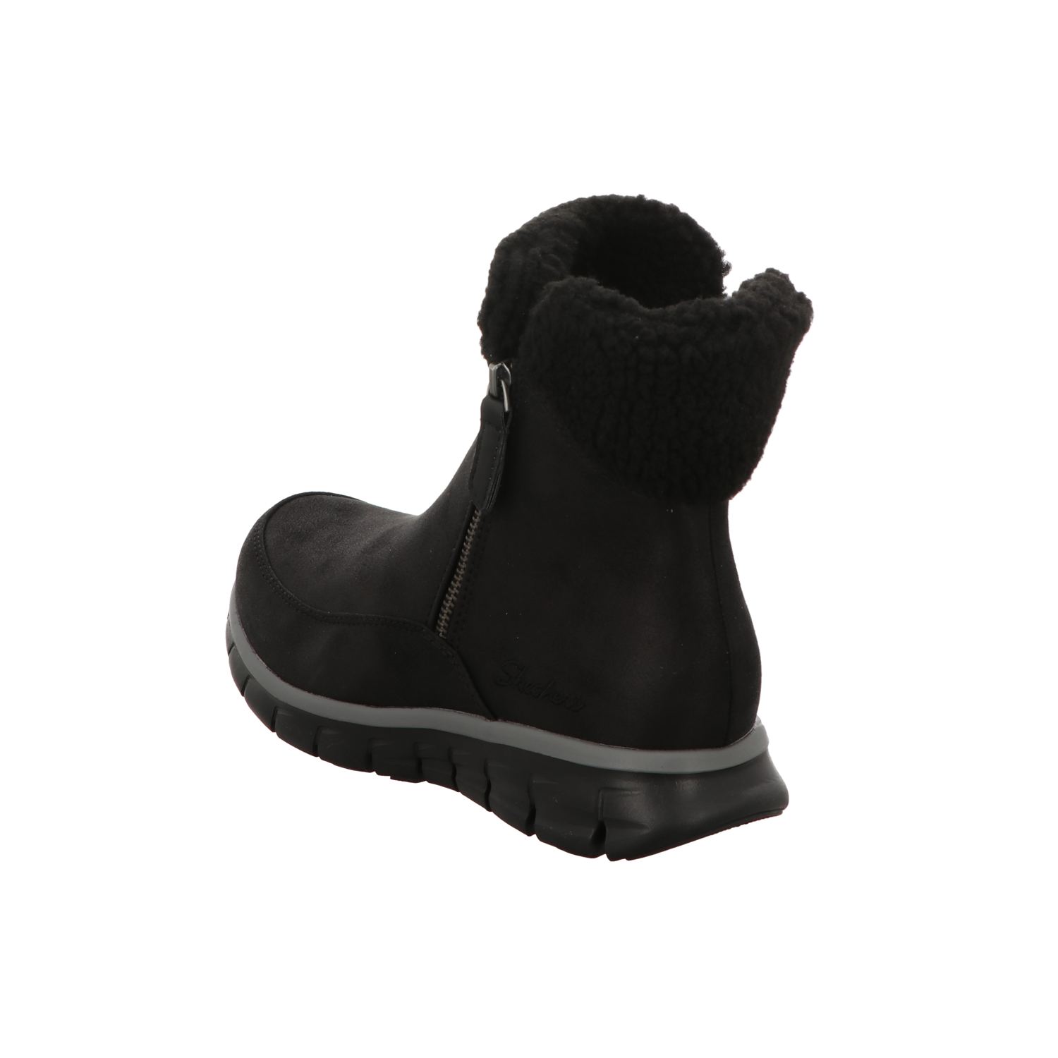 Skechers Damen Schnürstiefel Synergy Collab in schwarz