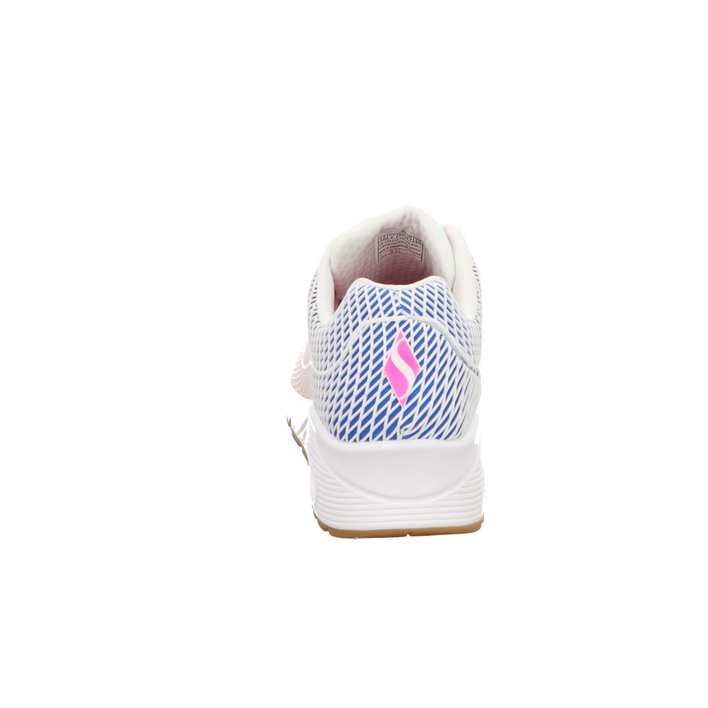 Skechers Damen Schnürschuh Uno-Eye-Catching in weiss