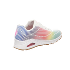 Skechers Damen Schnürschuh Uno-Eye-Catching in weiss