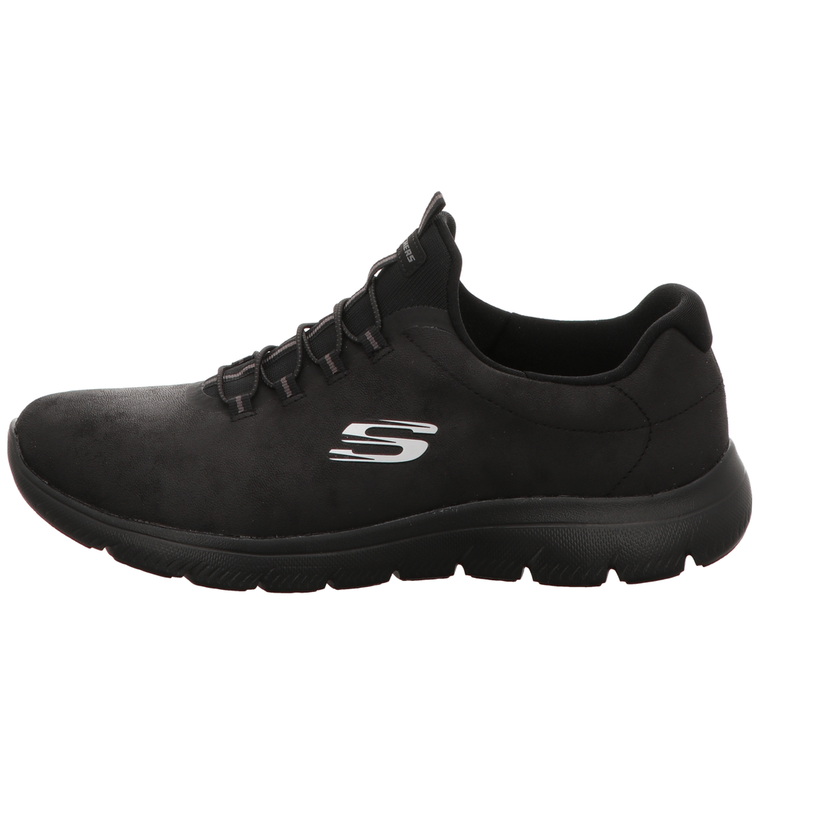 Skechers Damen Schnürschuh Summits Itz Bazik in schwarz