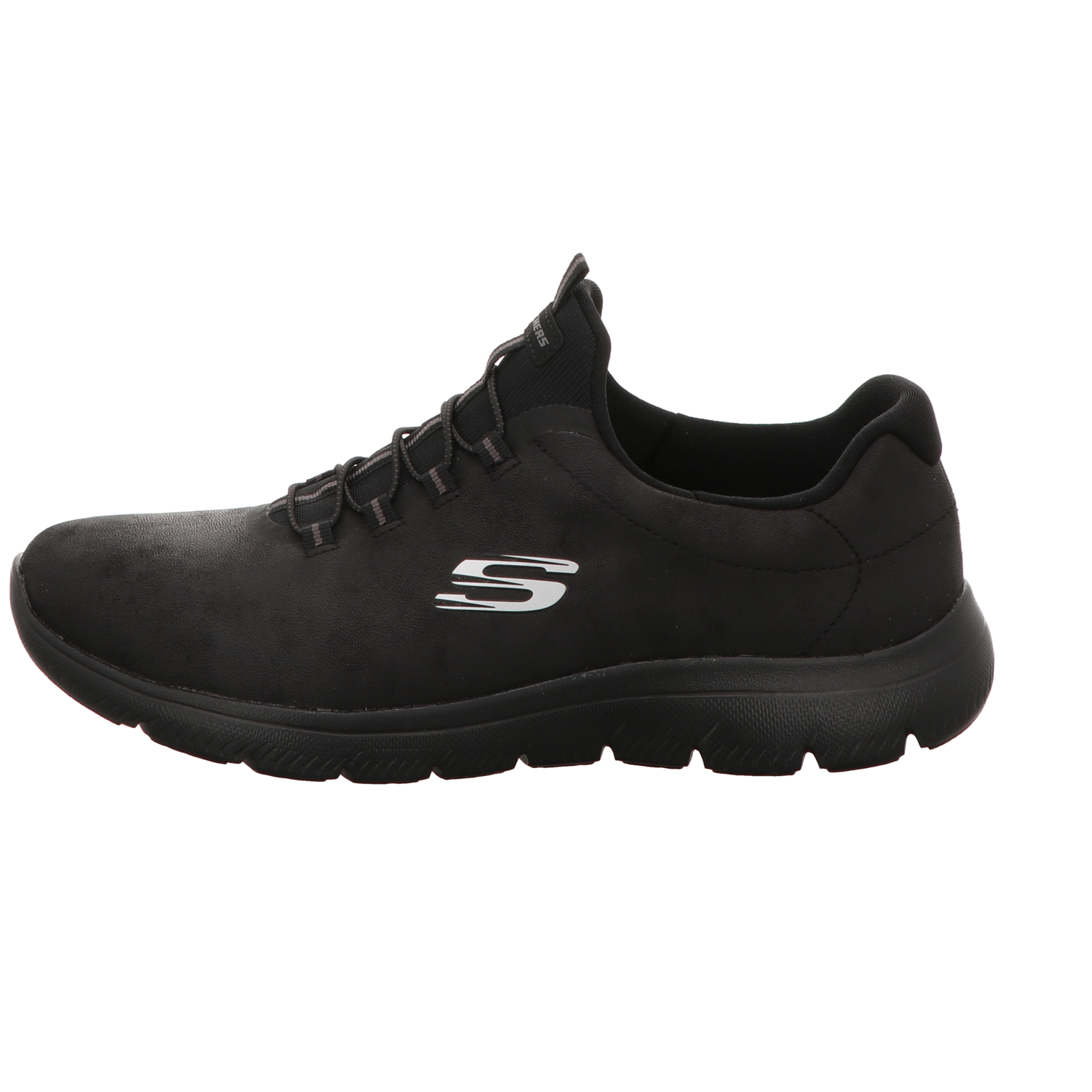 Skechers Damen Schnürschuh Summits Itz Bazik in schwarz