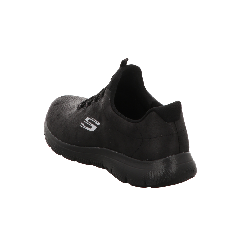 Skechers Damen Schnürschuh Summits Itz Bazik in schwarz