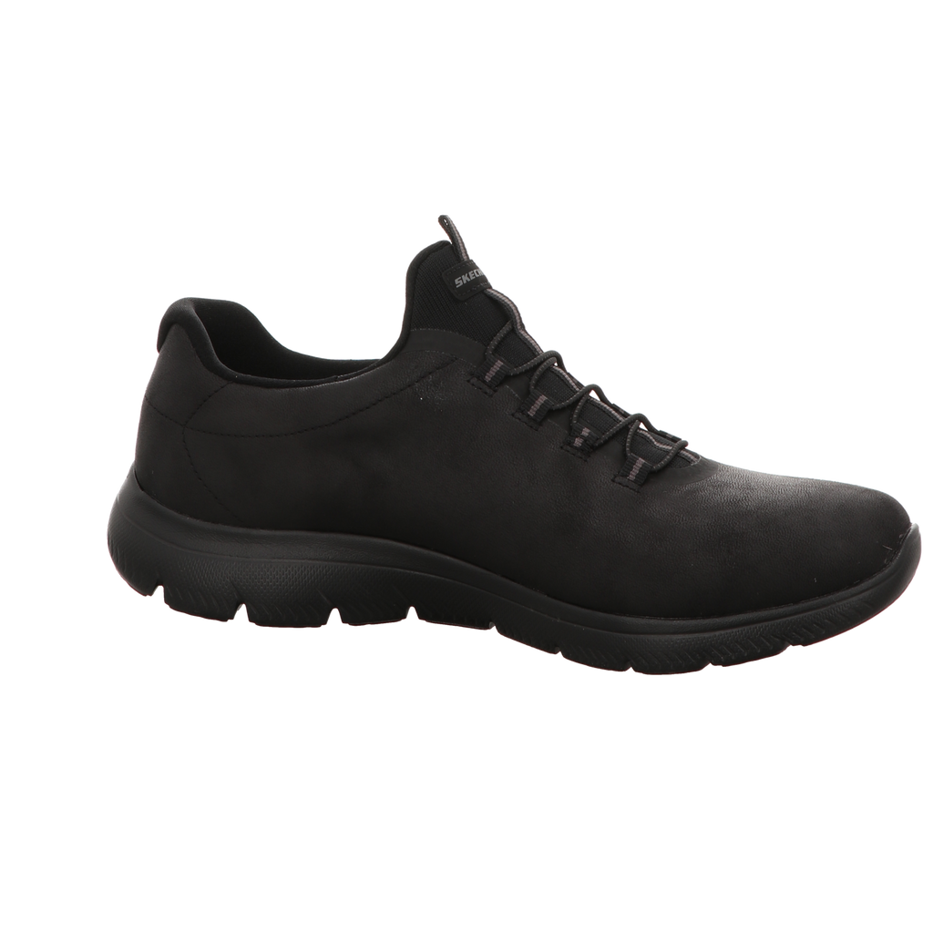 Skechers Damen Schnürschuh Summits Itz Bazik in schwarz