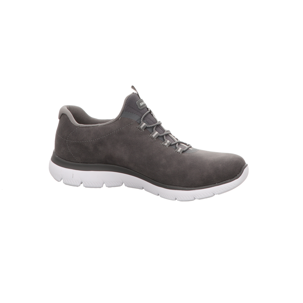 Skechers Damen Schnürschuh Summits Itz Bazik in grau