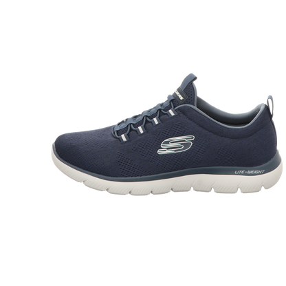 Skechers Herren Slipper Summits Louvin in blau