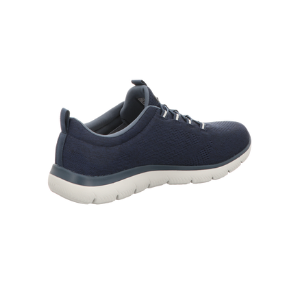 Skechers Herren Slipper Summits Louvin in blau