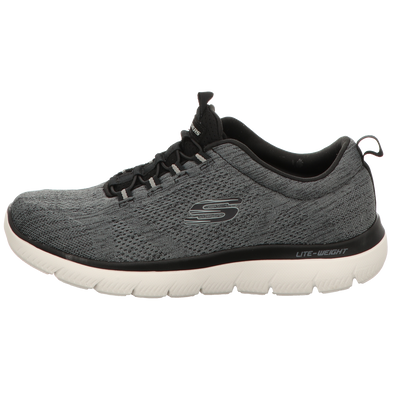 Skechers Herren Slipper Summits Louvin in grau