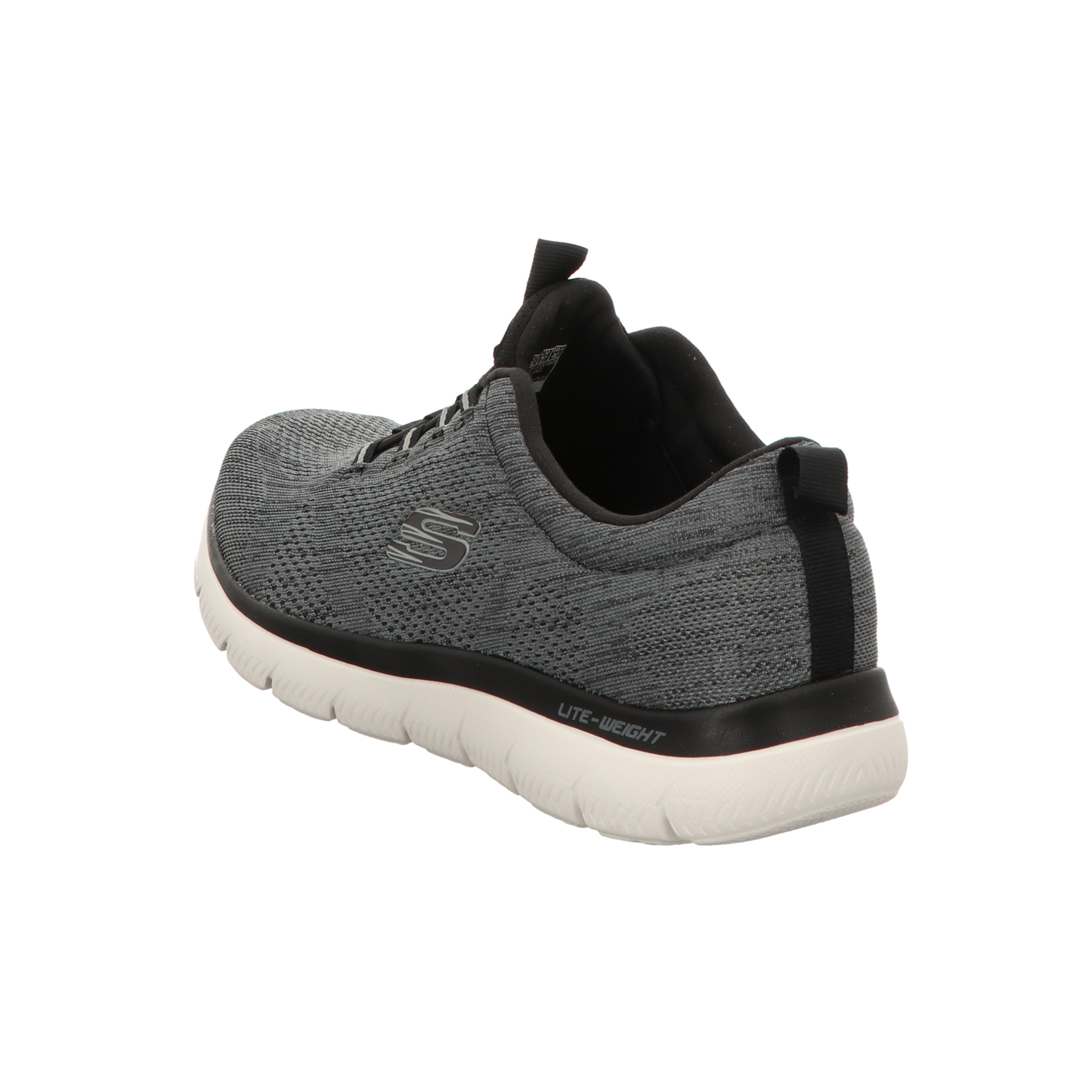 Skechers Herren Slipper Summits Louvin in grau