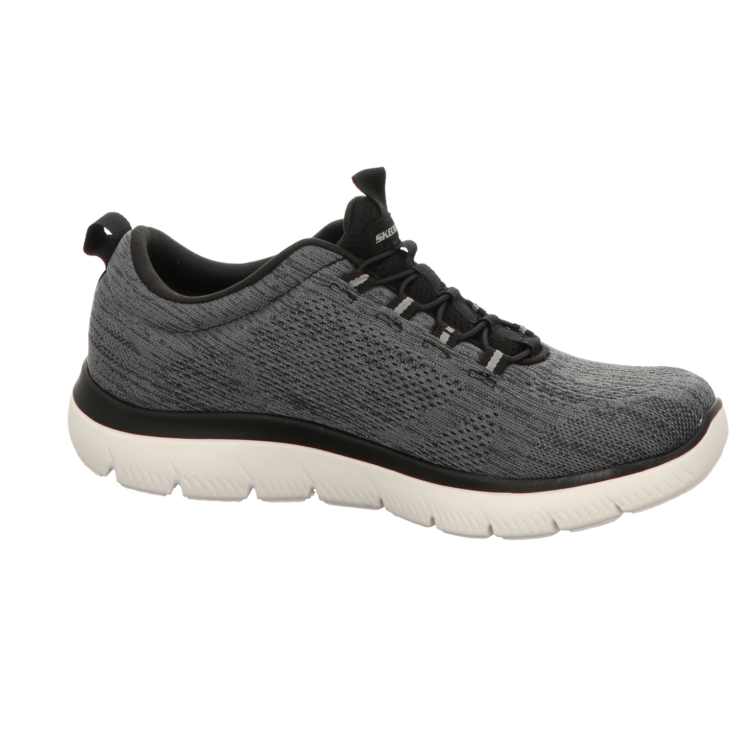 Skechers Herren Slipper Summits Louvin in grau