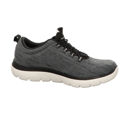 Skechers Herren Slipper Summits Louvin in grau