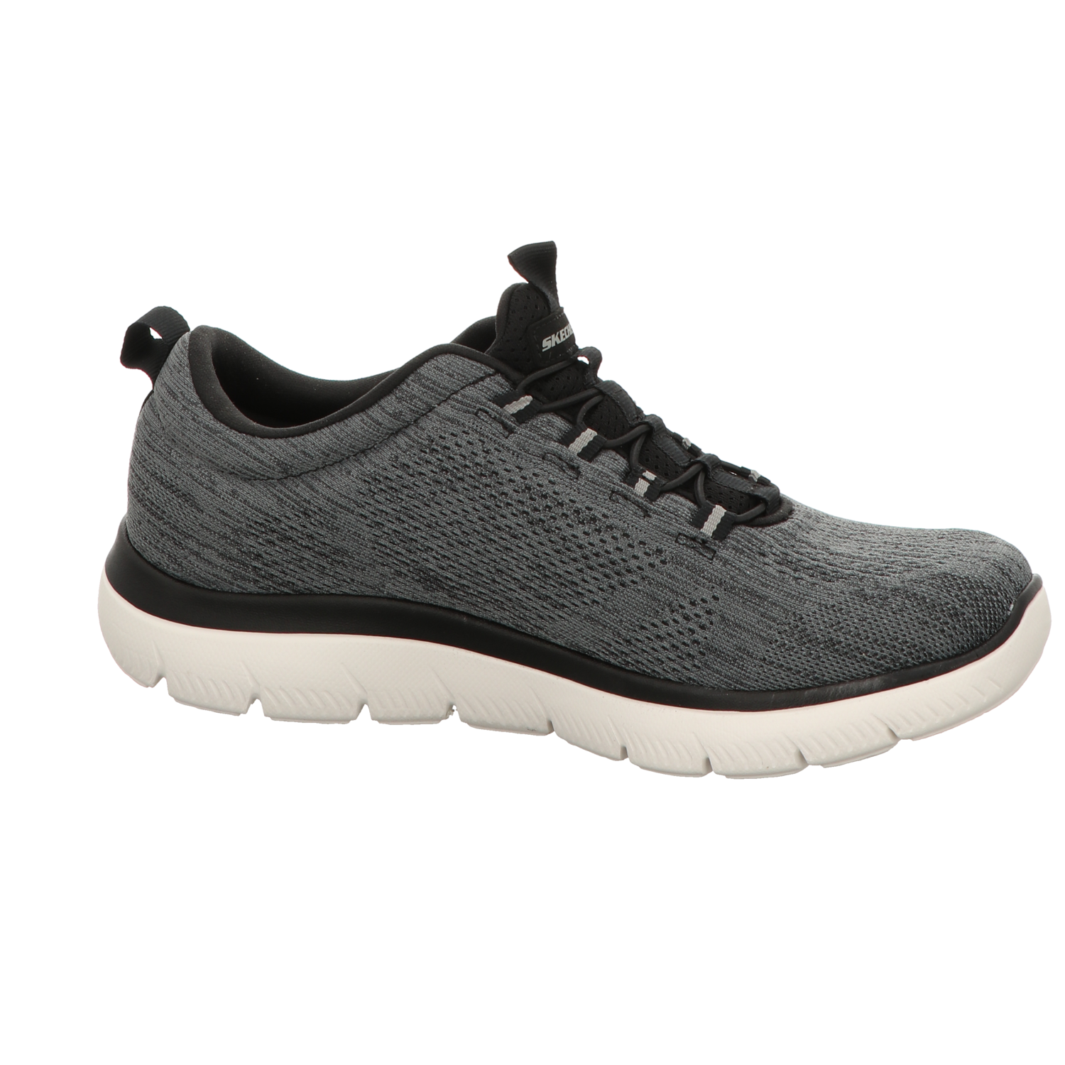 Skechers Herren Slipper Summits Louvin in grau