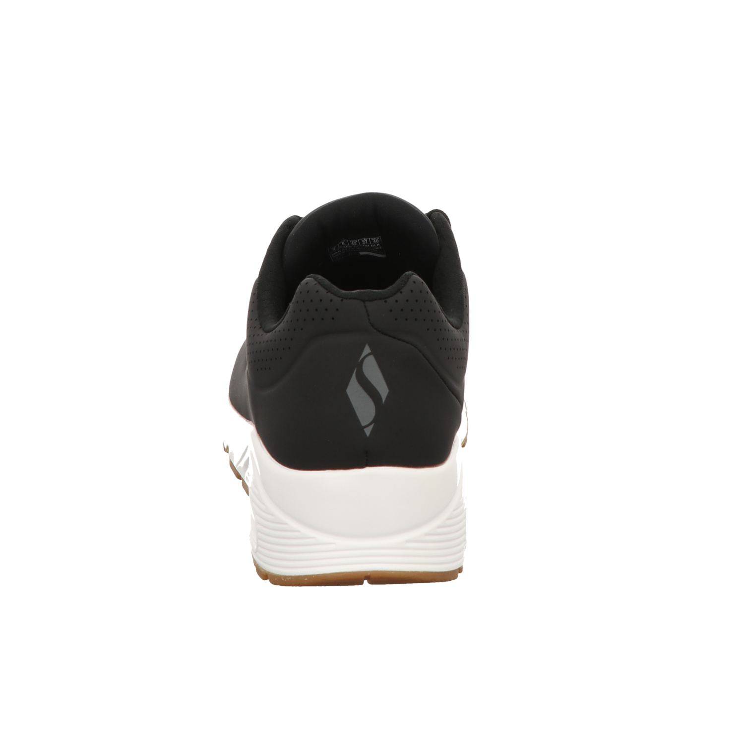 Skechers Herren Schnürschuh Uno in schwarz