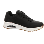 Skechers Herren Schnürschuh Uno in schwarz