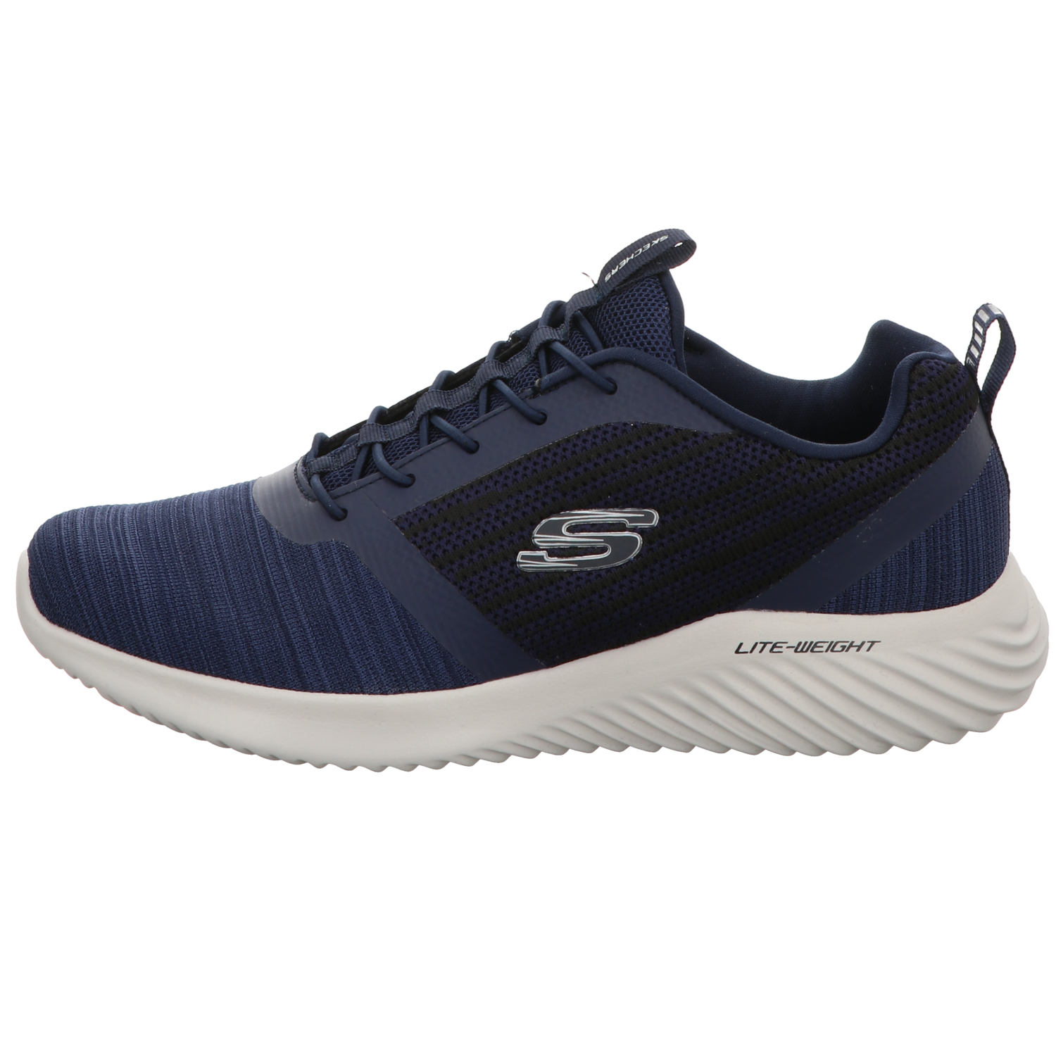 Skechers Herren Slipper Bounder in blau