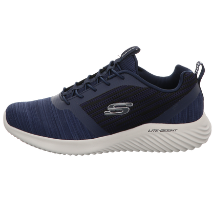 Skechers Herren Slipper Bounder in blau