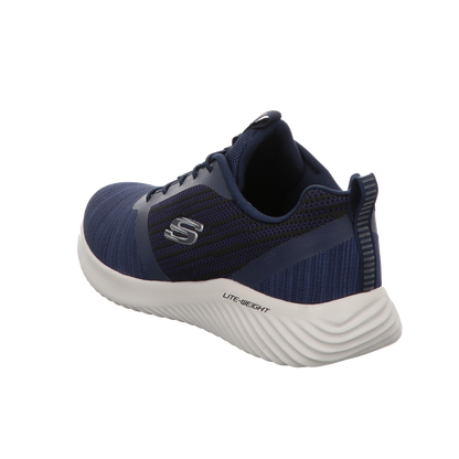Skechers Herren Slipper Bounder in blau