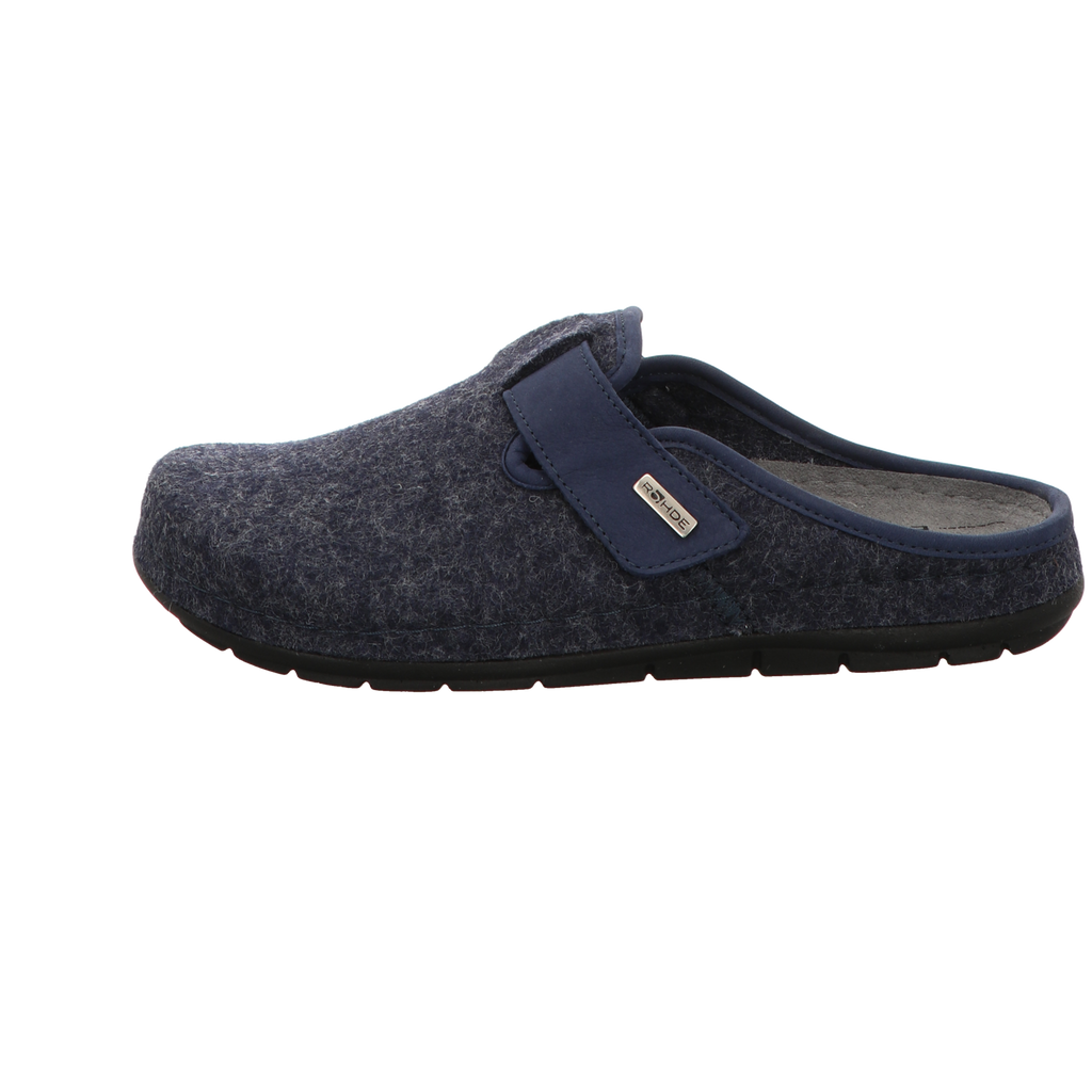 Rohde Herren Pantoffel Rodigo H in blau