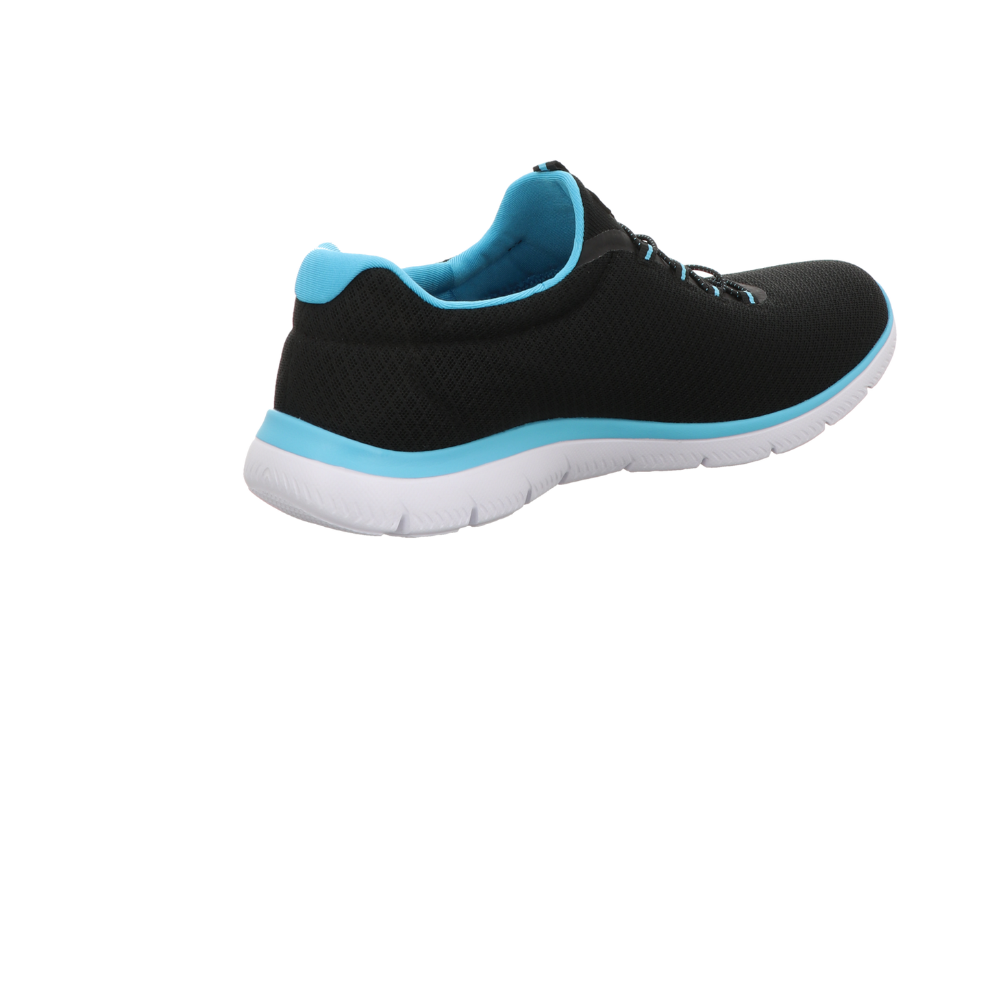 Skechers Damen Slipper Summits in schwarz