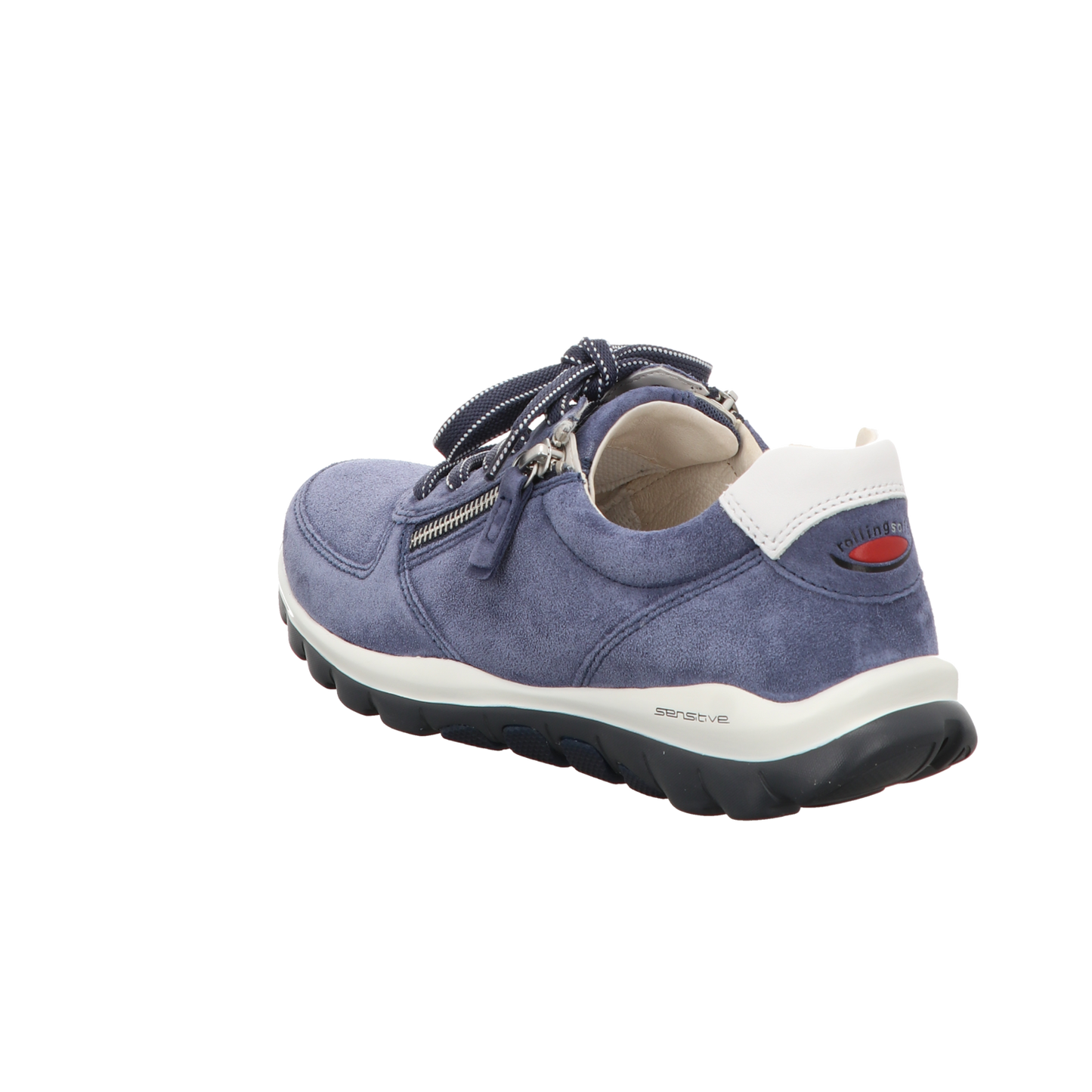 Gabor Damen Schnürschuh bequem  in weiss