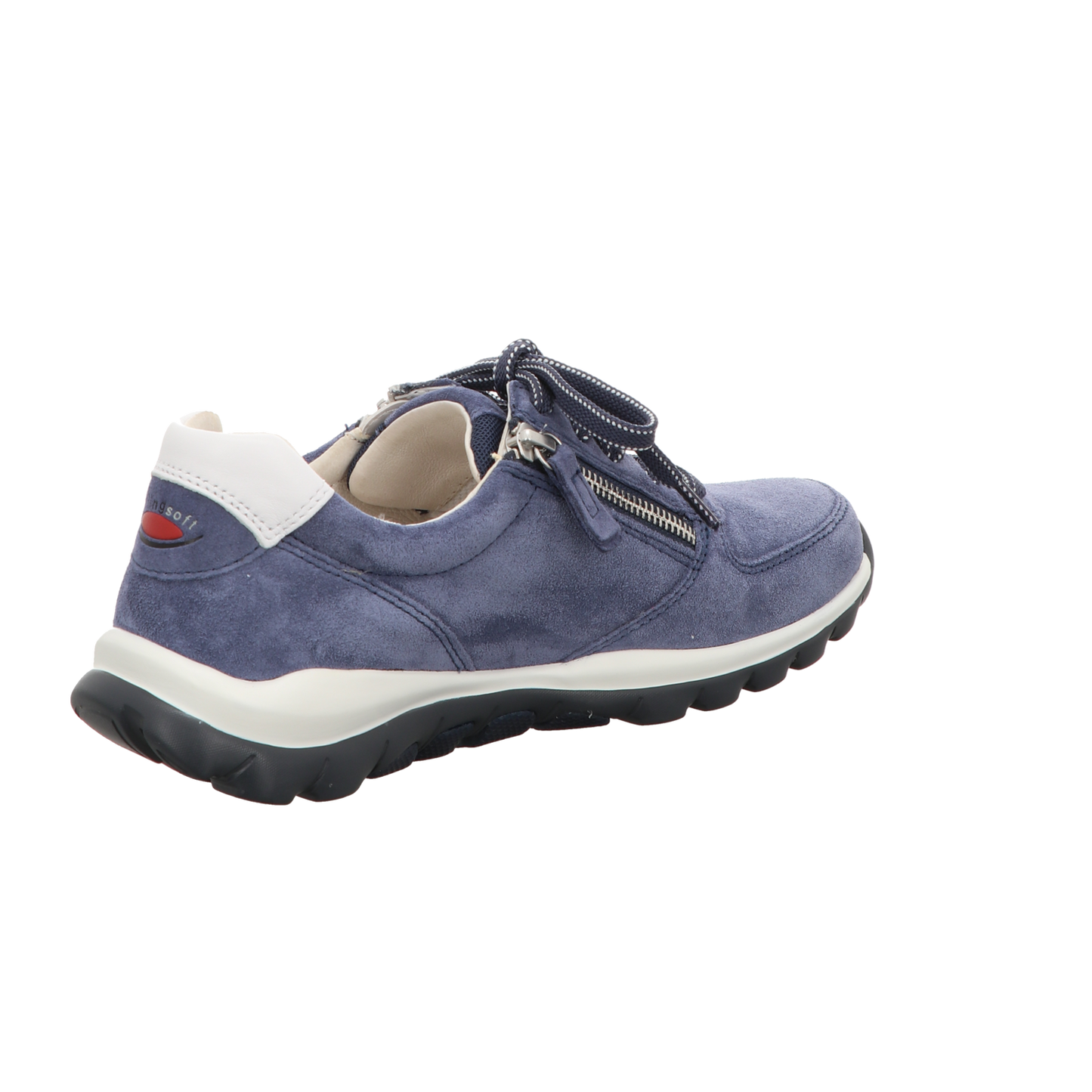 Gabor Damen Schnürschuh bequem  in weiss