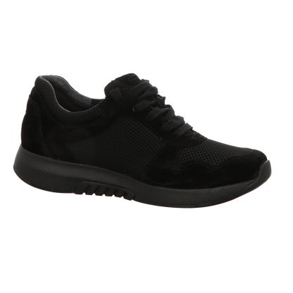 Gabor Damen Schnürschuh bequem  in schwarz