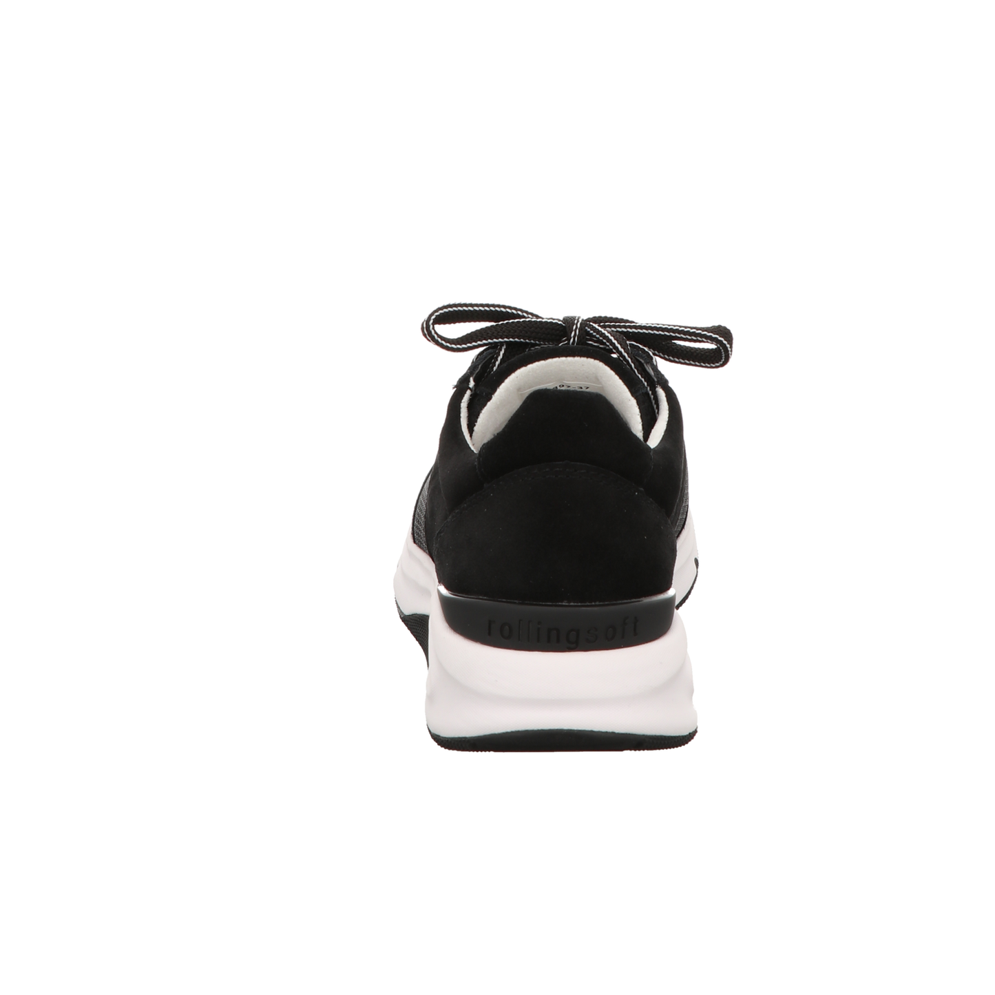 Gabor Damen Schnürschuh bequem Rolling Soft in schwarz