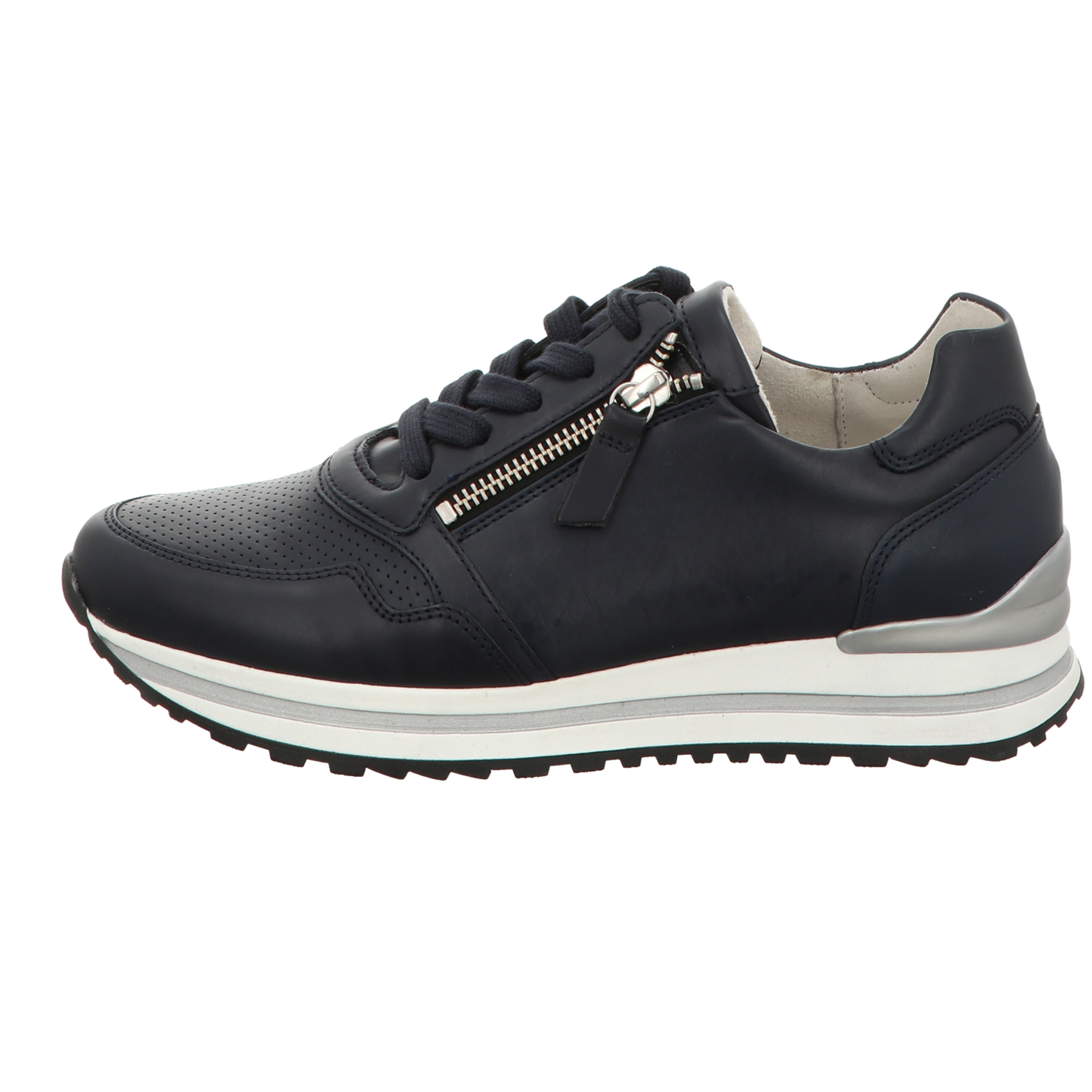 Gabor Damen Schnürschuh Turin in blau