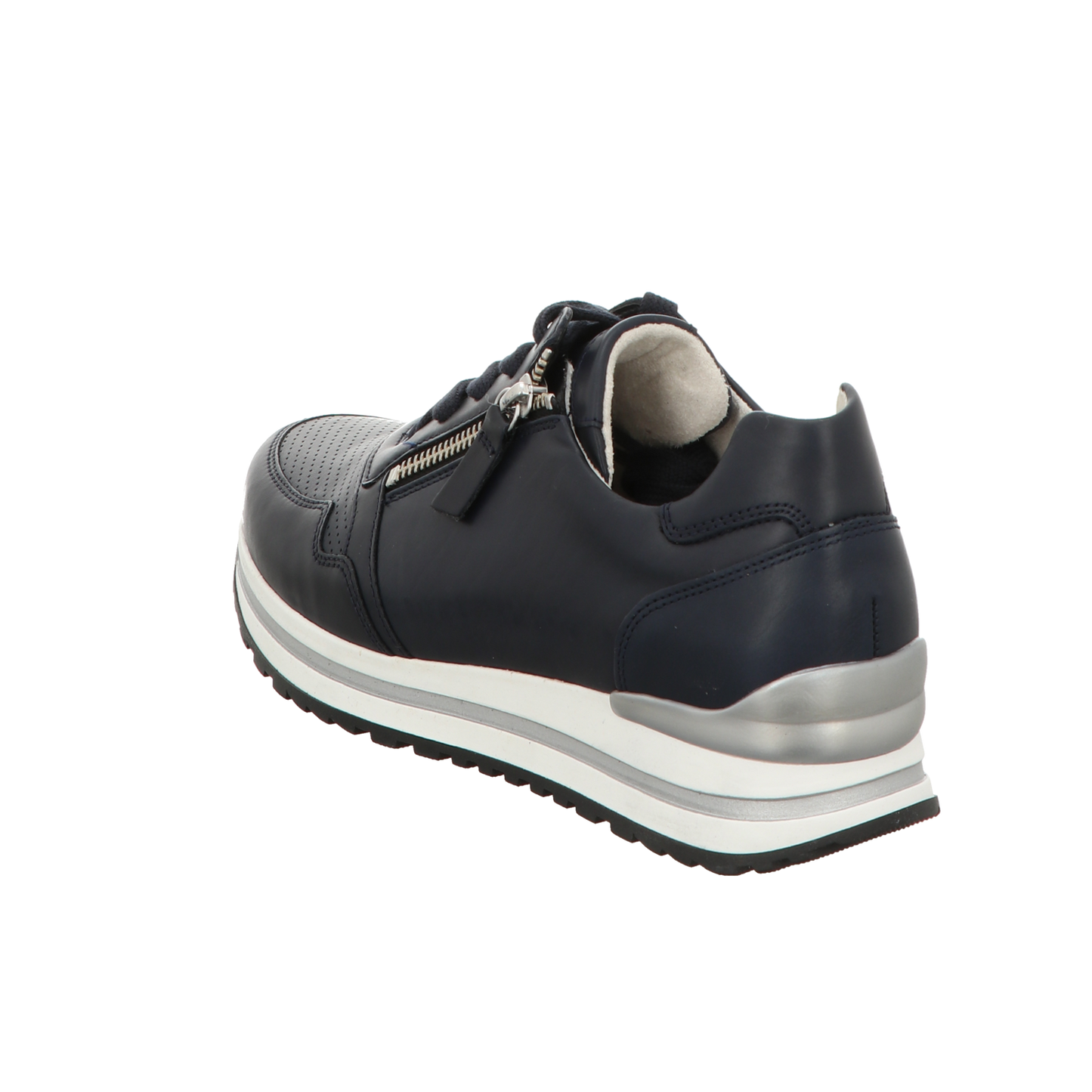 Gabor Damen Schnürschuh Turin in blau