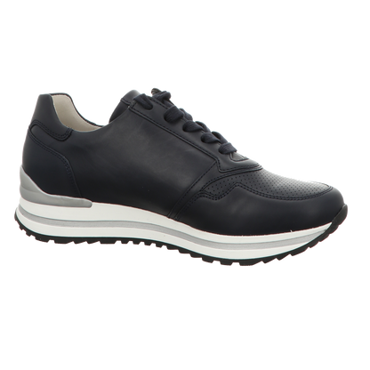 Gabor Damen Schnürschuh Turin in blau