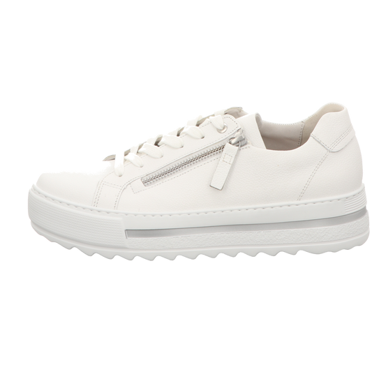 Gabor Damen Schnürschuh Florenz in weiss