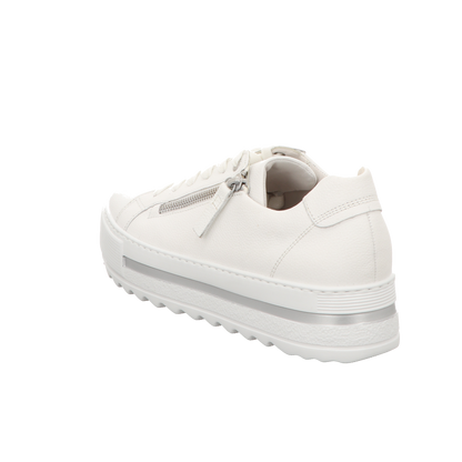 Gabor Damen Schnürschuh Florenz in weiss