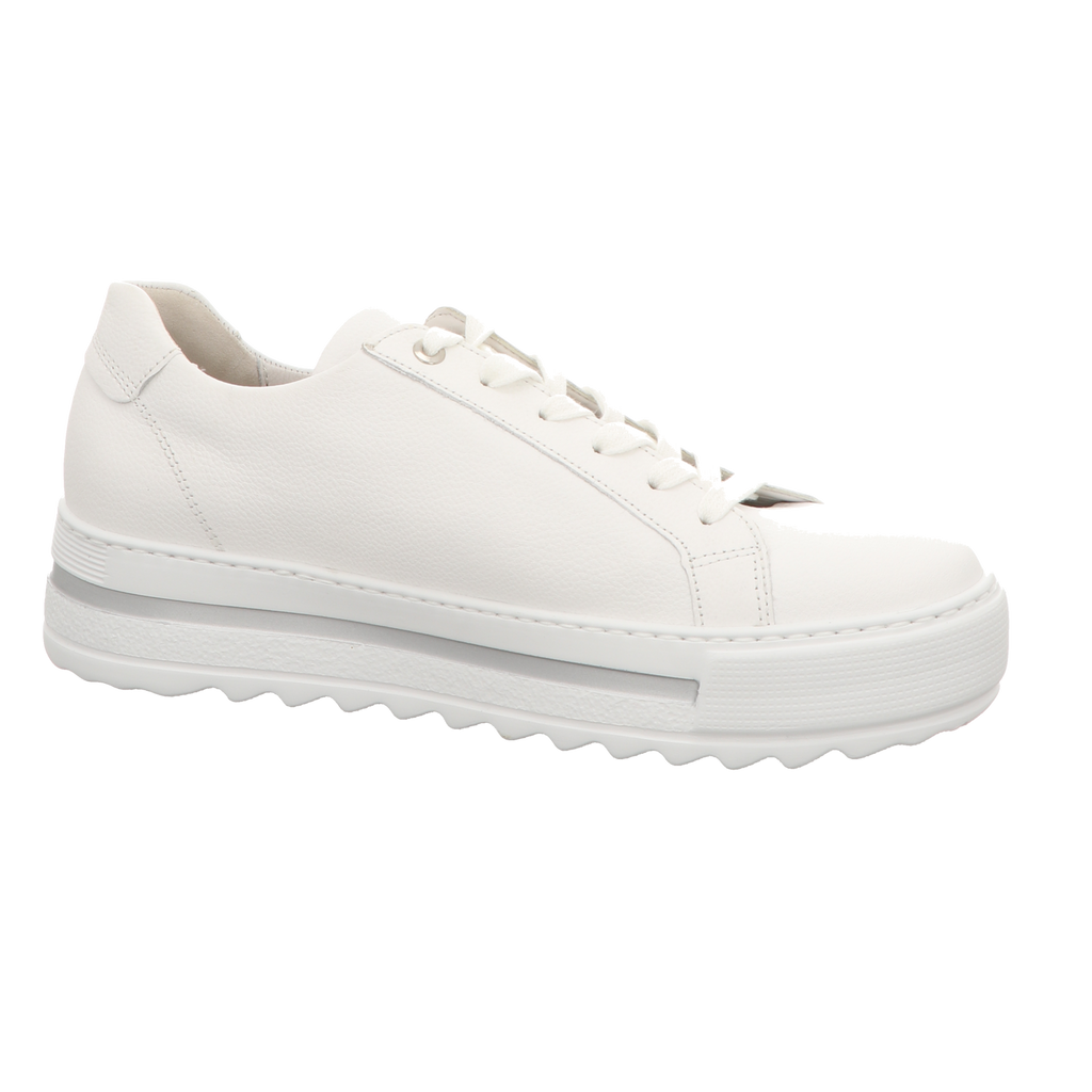 Gabor Damen Schnürschuh Florenz in weiss