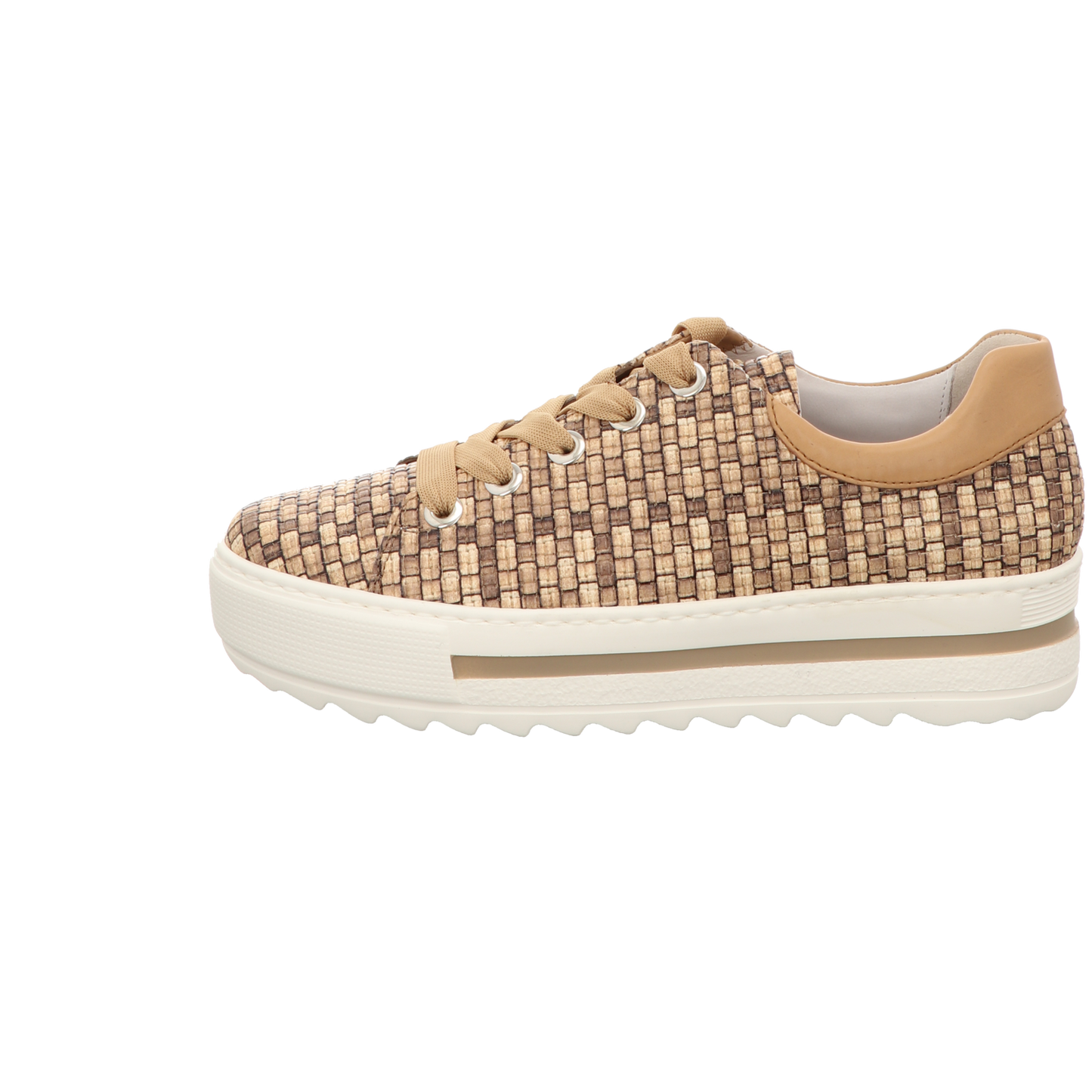 Gabor Damen Schnürschuh  in beige