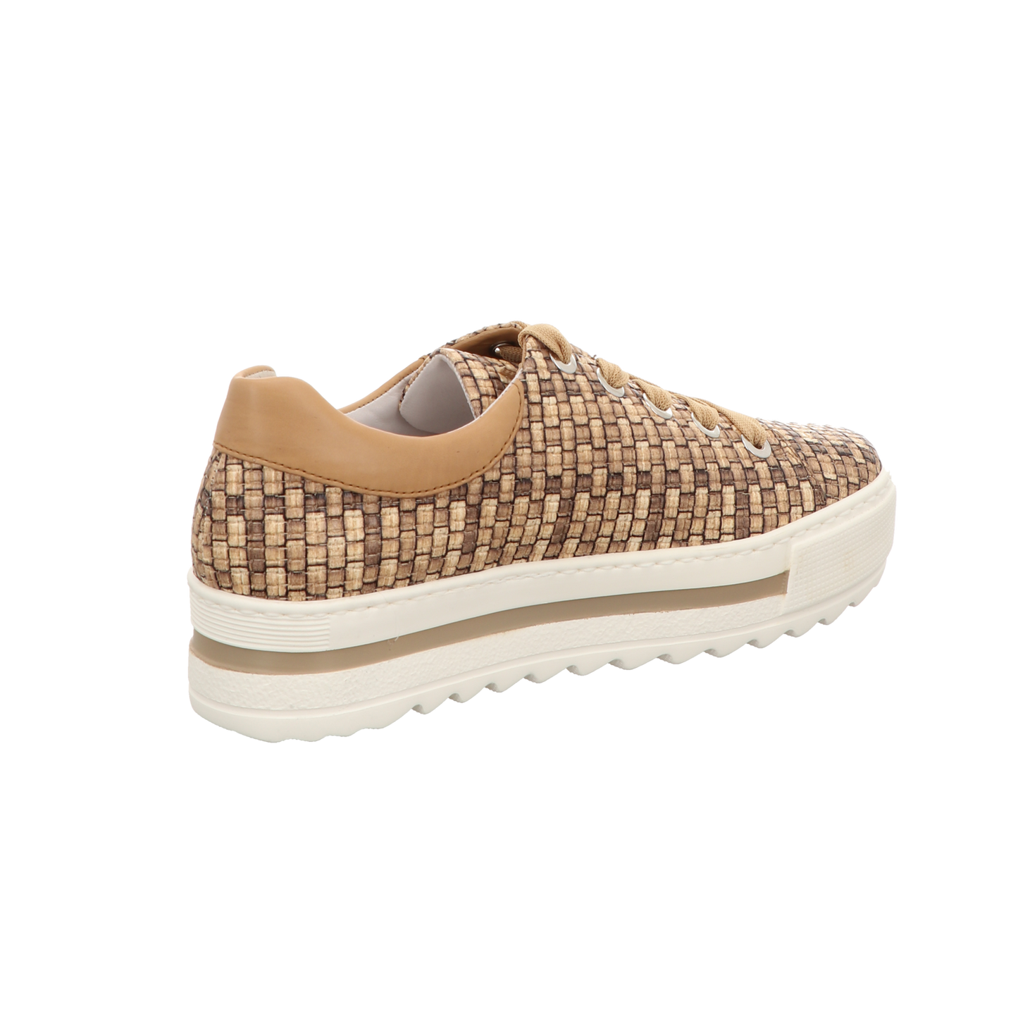 Gabor Damen Schnürschuh  in beige