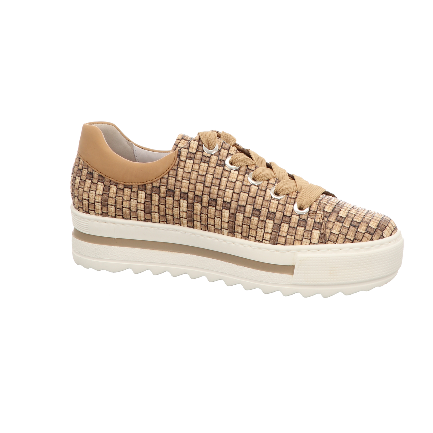 Gabor Damen Schnürschuh  in beige