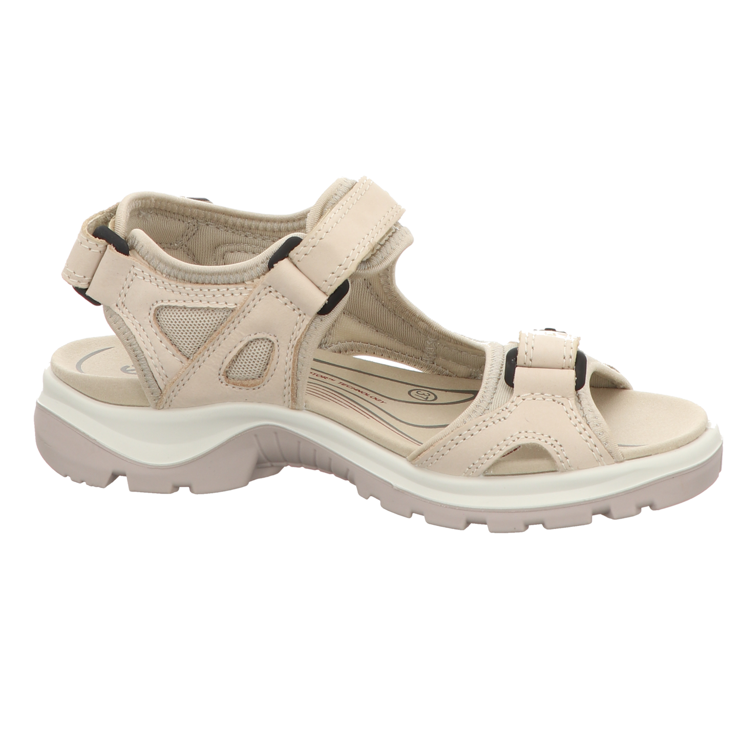 Ecco Damen Sandalette Rec.offroad in grau