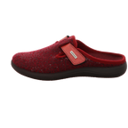 Rohde Damen Pantoffel Bari in rot