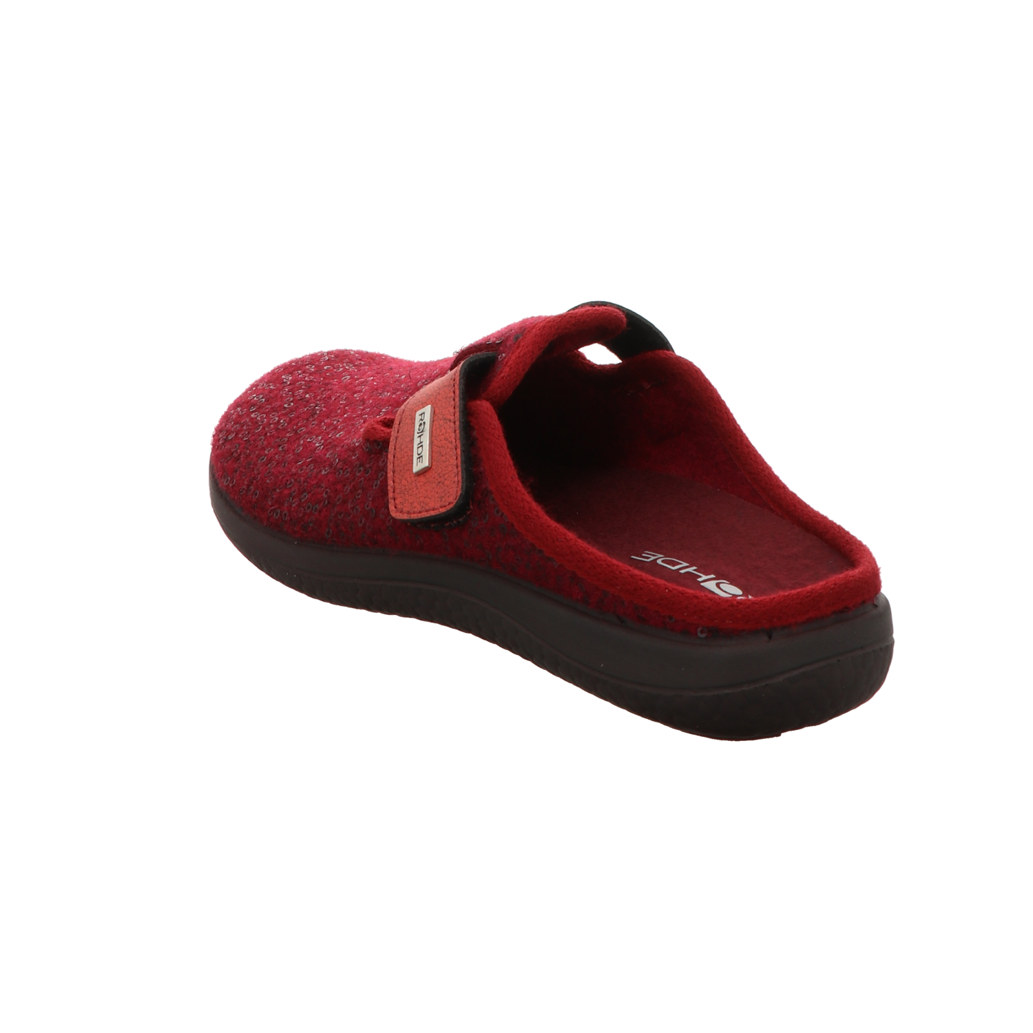 Rohde Damen Pantoffel Bari in rot